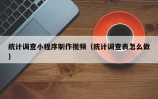 金湖统计调查小程序制作视频（统计调查表怎么做）