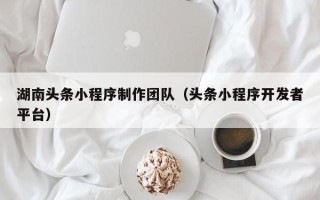 金湖湖南头条小程序制作团队（头条小程序开发者平台）